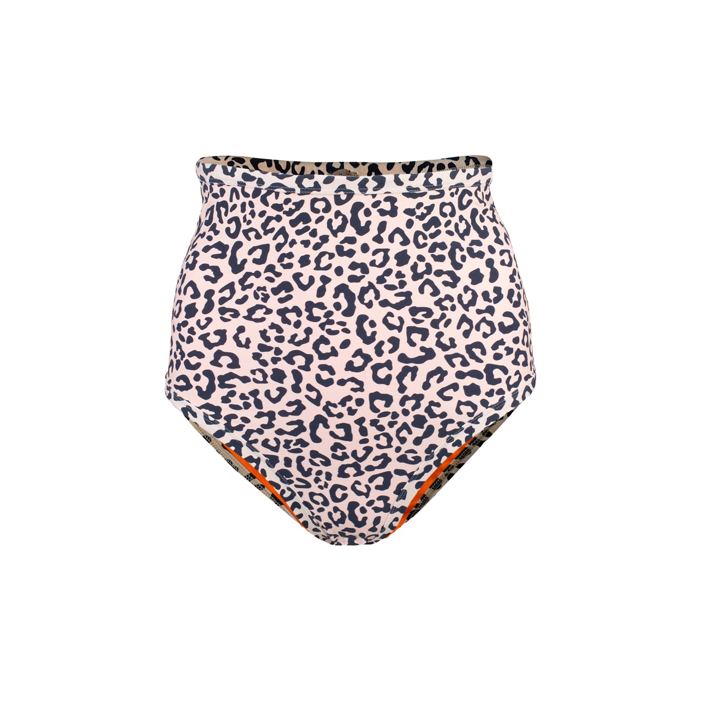 Rhea High Waist Bikini Bottom Animal Print