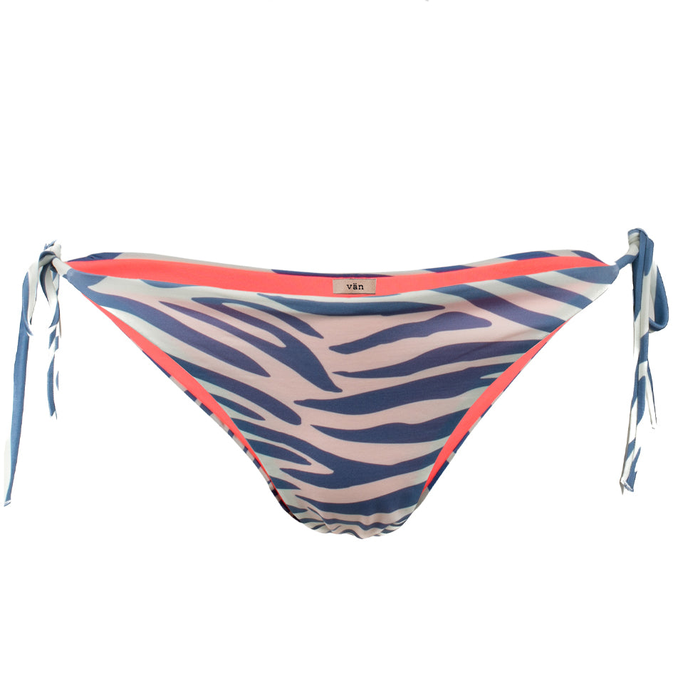 bikini zebra, neon pink, animal print bikini blue and pink